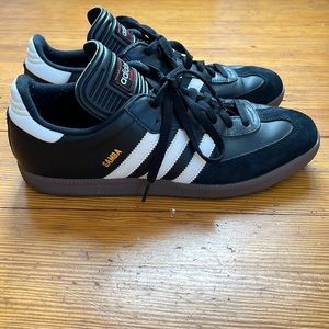 Mens Black Adidas Samba’s size 10